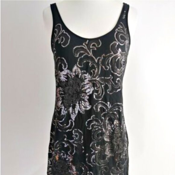 Express Tank Sequin Dress - Picture 1 of 5